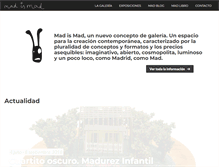 Tablet Screenshot of madismad.com